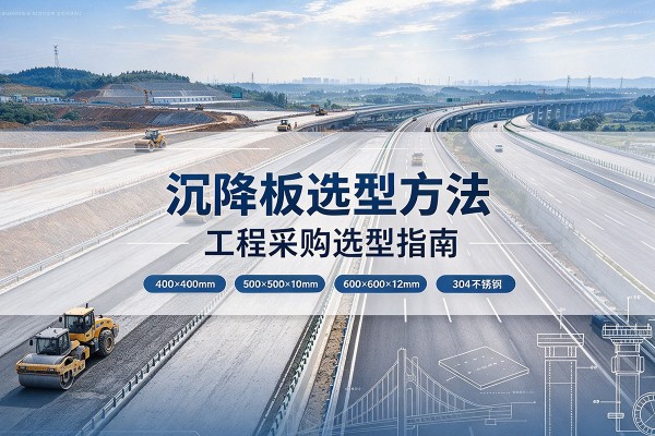 临颍沉降板选择方法