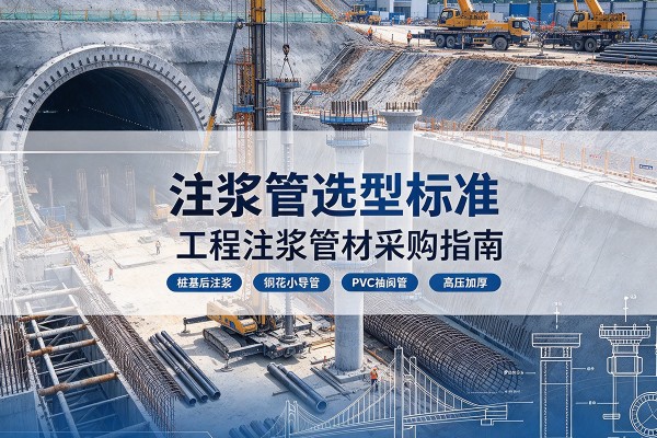 临颍注浆管选型标准