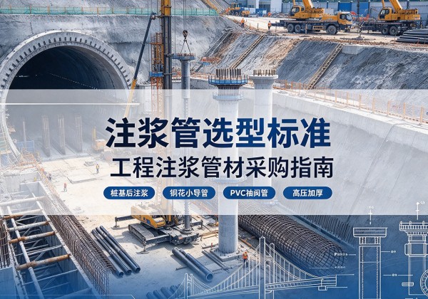 临颍注浆管选型标准